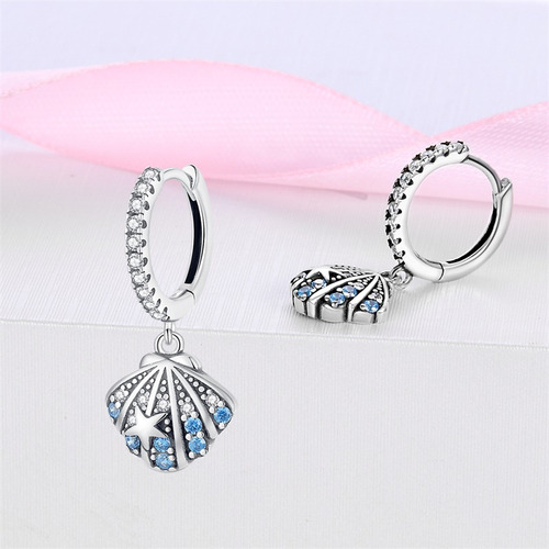 Pendientes Plata De Ley S925 Con Aretes