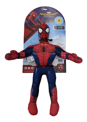 Imagen 1 de 4 de Spiderman Hombre Araña Figura Soft Ultimate New Toys Edu