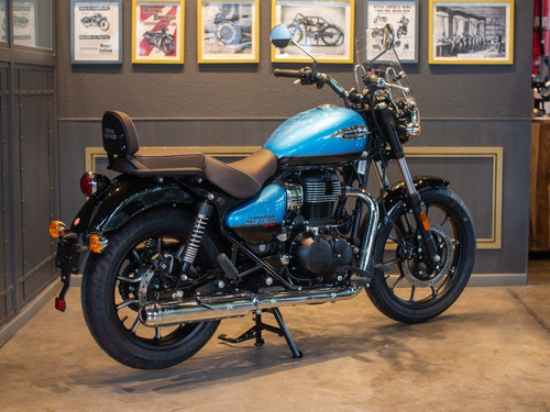 Imagen 4 de 25 de Royal Enfield Meteor 350 Supernova Azul Unidades Disponibles