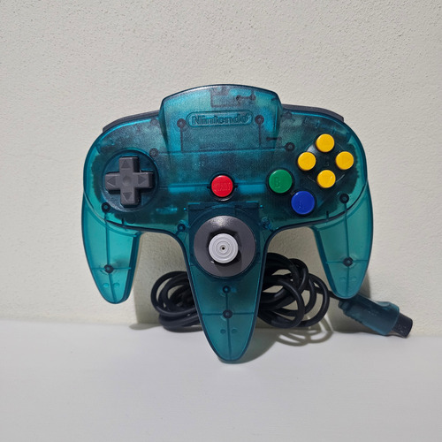 Nintendo 64 Cool Blue + 3 Juegos - Original Ntsc-j Celeste (Usado)