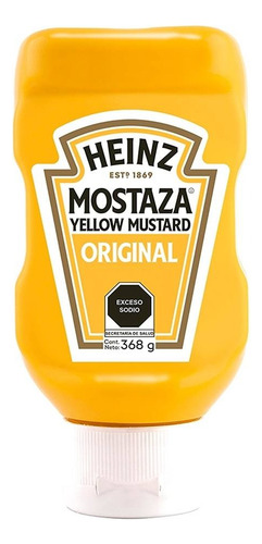 Mostaza Heinz 368 G