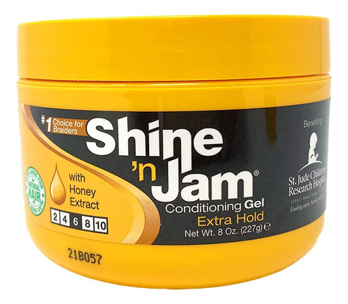 Shine 'n Jam Ampro Shine 'n Jam - Fijación Extra 8 Oz. (pack
