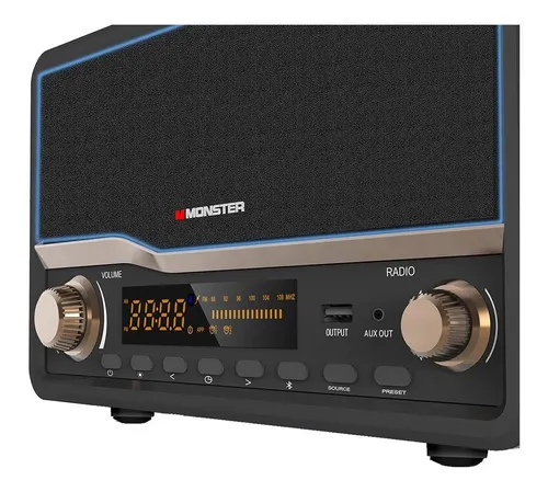 Monster retro cheap bluetooth radio