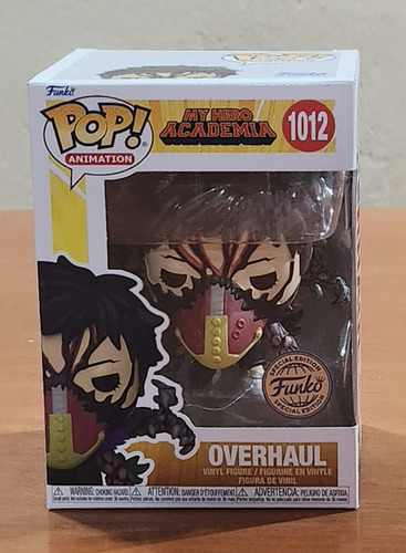 Funko Pop Overhaul 1012 Special Edition My Hero Academia