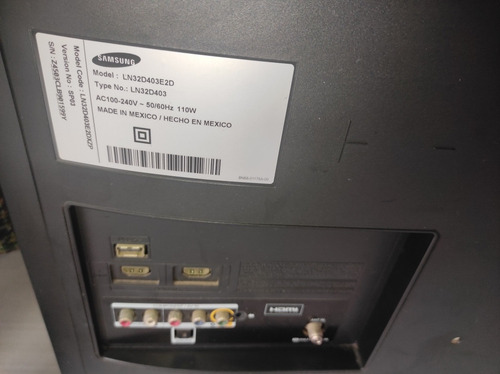 Imagen 5 de 7 de Repuesto De Tv Samsung Lcd 32 Ln32d403e2d