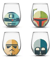 Comprar Set De Vasos Stemless Star Wars Compatible Con Vajilla Star 