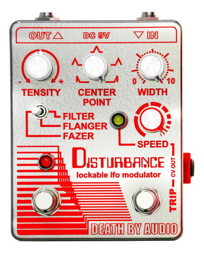 Pedal Death By Audio Disturbance Filter Guitarra Y Bajo Usa