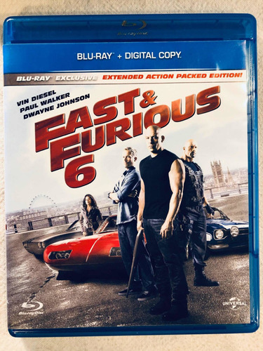 Rápidos Y Furiosos 6 Blu-ray