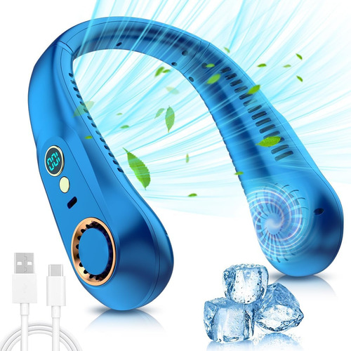 Ventilador Mini De Cuello Portatil Recargable Usb Personal Ventilador Chiquito Ventilador Portatil