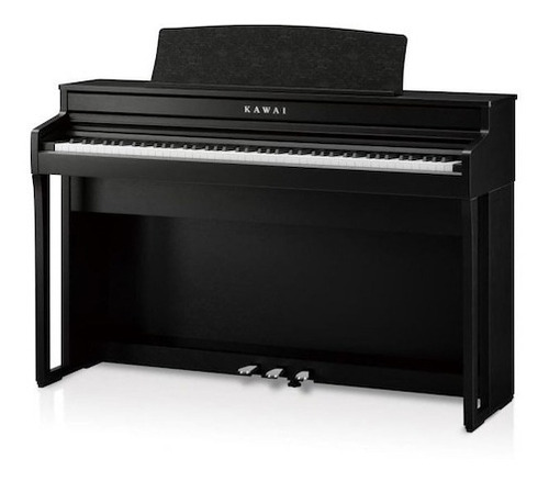 Piano Kawai Ca49 Digital Electrico 88 Teclas Mueble Banqueta Color Negro