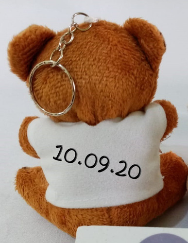 Imagen 4 de 6 de Llavero De Peluche Personalizado - Regalos Originales
