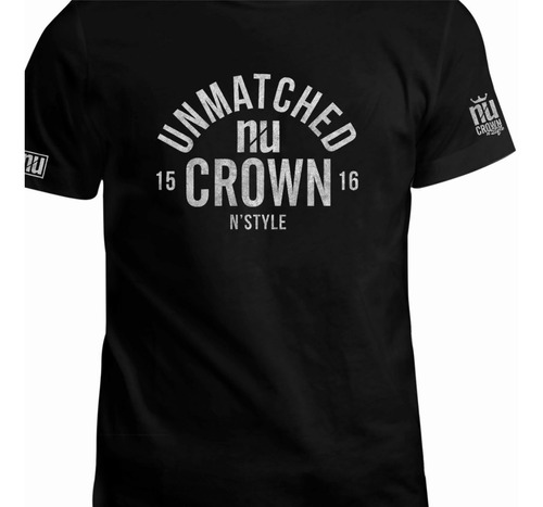 Camisetas Estampadas Nu Crown Original Hombre Mujer Eco