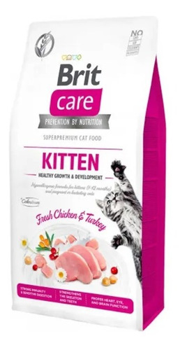  Alimento Para Gato Brit Care Cat Grain-free Kitten 2 Kg