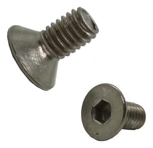 Gls Tornillo Allen Cabeza Plana Inoxidable M3 X 6 Mm (100 Un