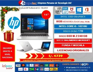 Notebook Hp Probook 440 G7