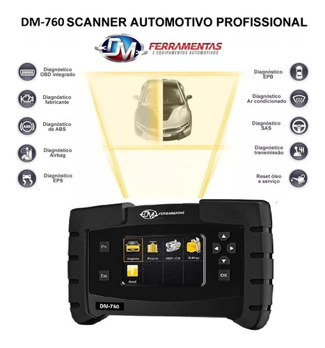 Imagem 3 de 5 de Scanner Automotivo Obd2 Com Ajuste Flex