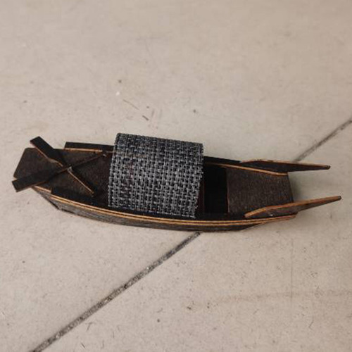 Wupeng Barco Artesanato Modelo Artesanato M 15,5x4,5x4,5cm