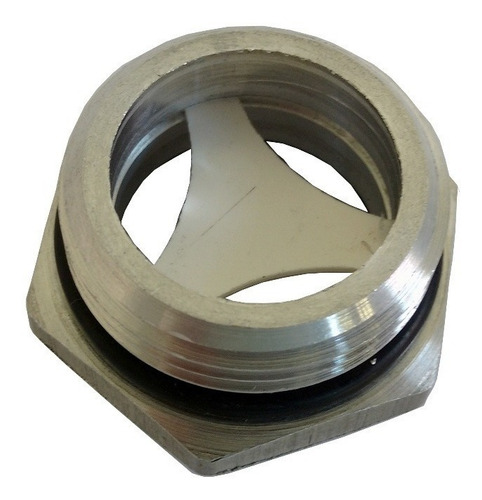 Imagem 5 de 5 de Visor De Nível Oleo Aluminio Rosca 3/4 Bsp