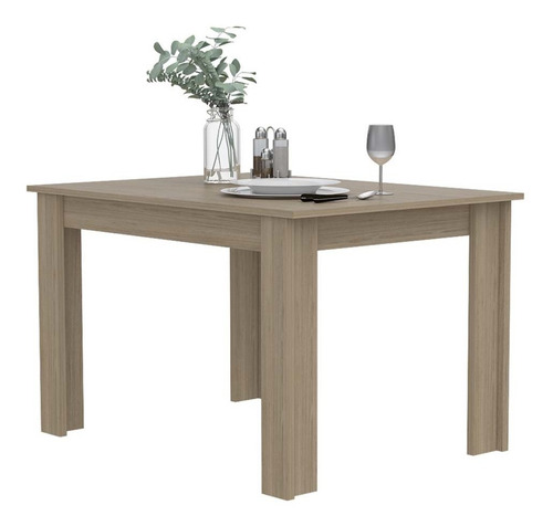 Mesa Comedor Portofino 120 Rta Rovere Color de la tapa Marrón claro