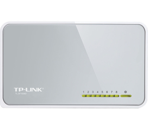 Switch Tp-link Tl-sf1008d /8 Puertos Rj45 Mdi/mdix Ecológica
