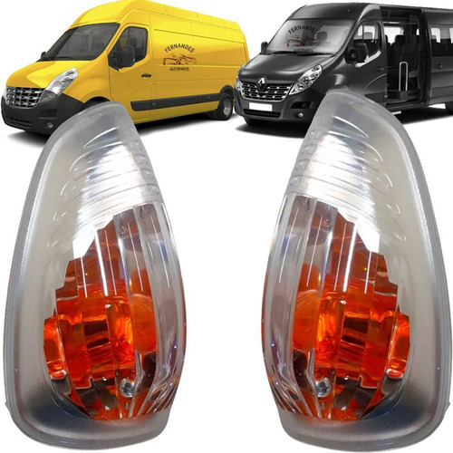 Par Pisca Seta Retrovisor Renault Master