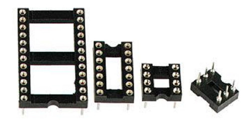 Zocalo 2x14 Pin Torneado 0.3 X 17 Unid.