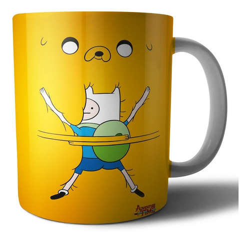 Taza De Cerámica - Jake - Hora De Aventura 