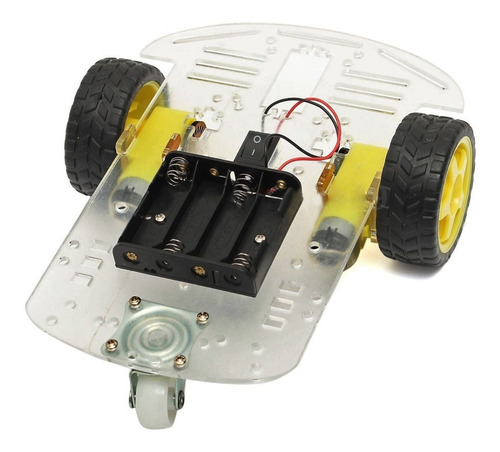 Imagen 3 de 6 de Chasis Robot Movil 2wd