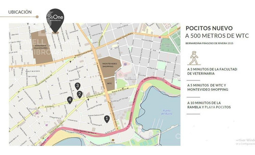 Imagen 10 de 17 de Apartamento Monoambiente En Venta En Pocitos Nuevo
