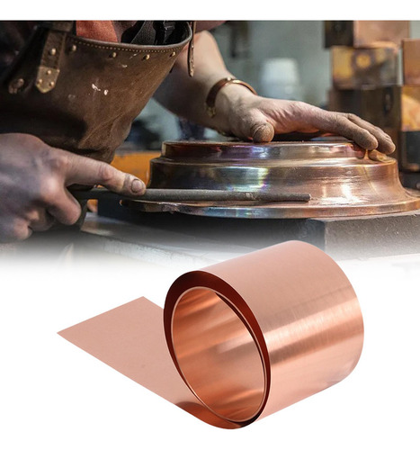 3 Rollo De Lámina De Cobre, Placa De Lámina De Metal, 0,1