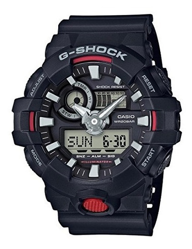 Reloj Casio Para Hombre Ga-700-1acr G Shock  Color Negro De