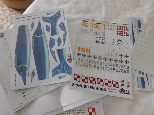 Mig 21 Mf Fishbed 1/32 Decal Tiger Wings N.6814