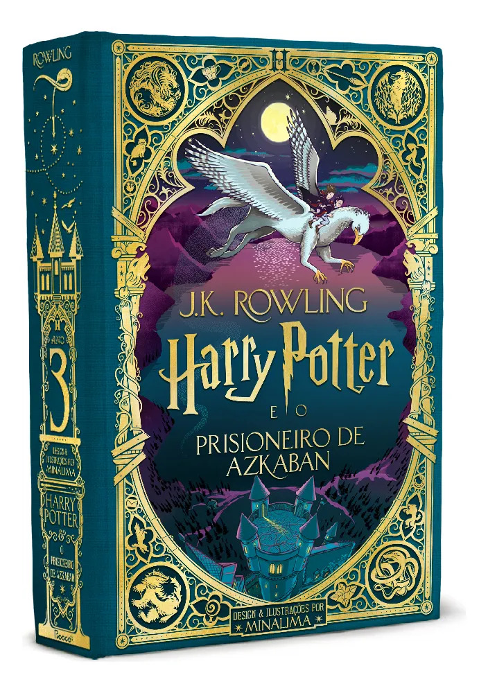 Harry potter e o prisioneiro de azkaban - Rowling, J.K. - Rocco - Capa Dura