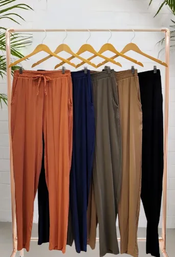 Pantalon de lino de vestir mujer new arrivals