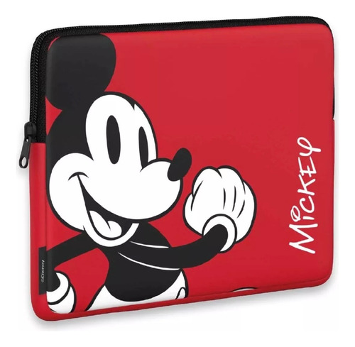 Funda Para Notebook De 14 A 15 Pulgadas Disney Mickey Rojo