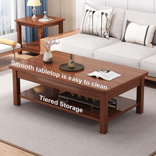 Axklbu Coffee Table With Storage Mesa De Centro Para Sala
