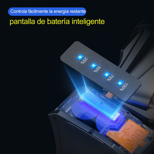 . T100 55 Linterna Casco Recargable Les Dé Cabeza Taza