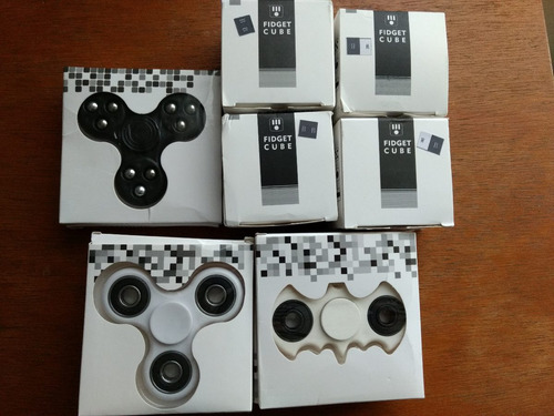 Fidget Cube Y Spinner Cubo Anti Estrés Relajante
