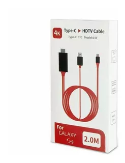 Cable Usb C 3.1 Hacia Hdmi Hdtv Tv 4k Mhl Con Cable De Carga