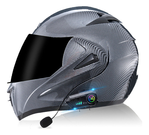 Bluetooth Cascos Modulares De Moto Para Hombre Y Mujer