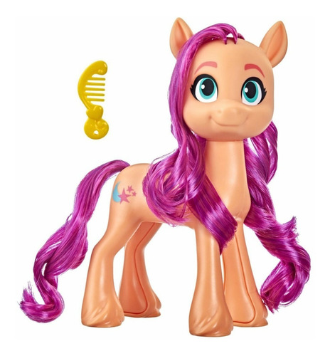 Imagen 1 de 4 de Muñeca My Little Pony Movie Sunny Juguete Peinar Unicornio