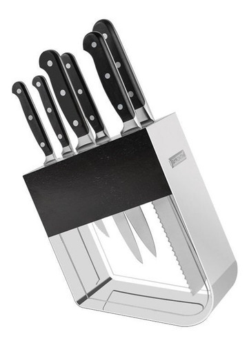 Tramontina Century Black 24099016 Juego de cuchillos de 6 piezas