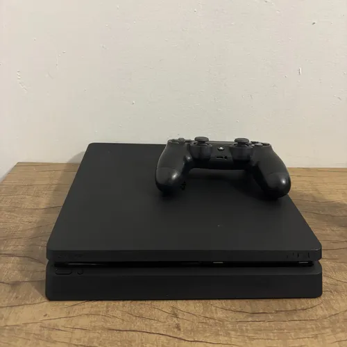 Playstation 4 Slim 1tb Completo + 4 Juegos Inmaculado Negro (Usado)