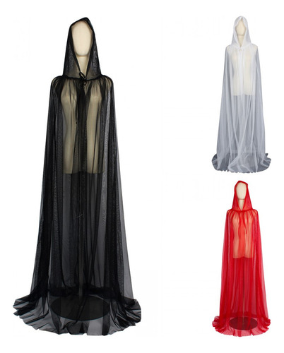 Disfraz De Bruja De Halloween Con Capa De Bruja Para Mujer,