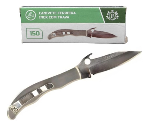 Canivete De Bolso Inox Com Trava - Ferreira 150