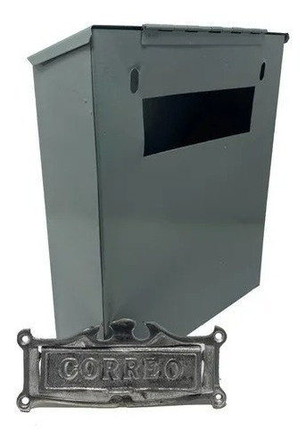 Caja Para Buzón  + Tapa De Aluminio