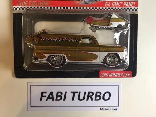 Hot Wheels Rlc - 64 Gmc Panel Chevy Snowmobile Holiday Hot Wheels Rlc - 64 Gmc Panel Chevy Snowmobile Holiday