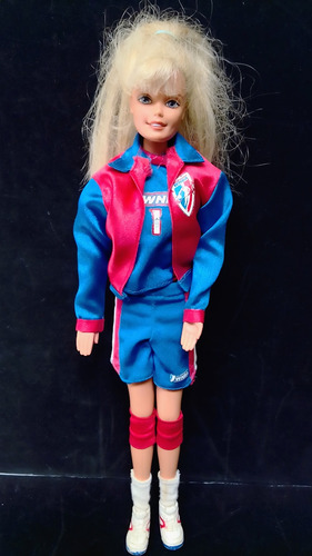 Barbie Muñeca Nba Basquetball 1993 Vintage Casa Auto (Usado)