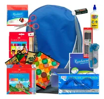 Comprar Combo Set Escolar Completo Mochila Cuadernos Lápices Útiles