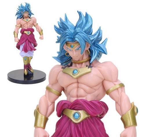 Figura de acción Broly Dragon Ball, muñeca Dbz Movie Goku de 18 cm